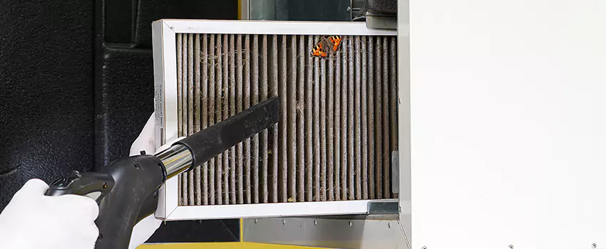 Clogged Air Duct Cleaning Process in Meriden, CT