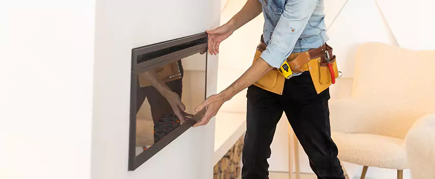Metal Fireplace Installation in Meriden, Connecticut