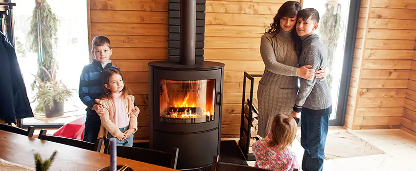 Morso Cast Iron Fireplace Insert Installation in Meriden, Connecticut