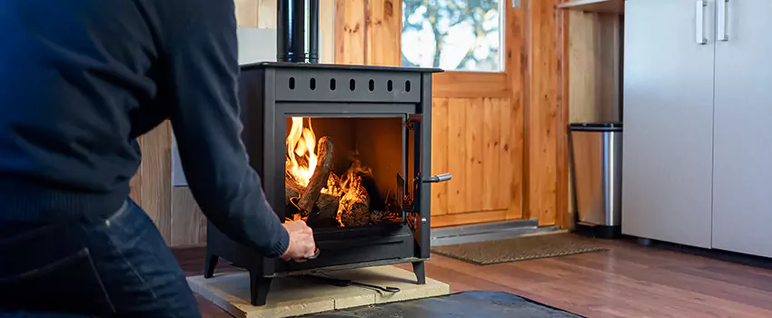 Open Hearth Wood Fireplace Installation in Meriden, CT