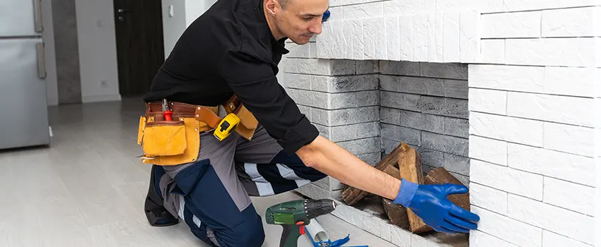 Fireplace Damaged Damper Frame Repair Services in Meriden, Connecticut