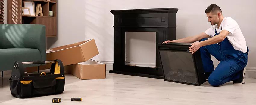 Old Rusted Metal Fireplace Repair And Replacement in Meriden, CT
